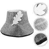 Hat Women Mens Cap Bucket for Shower Sauna Supply