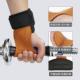 Wrist Weightlifting Wraps Padded Lifting Straps Gloves GYM