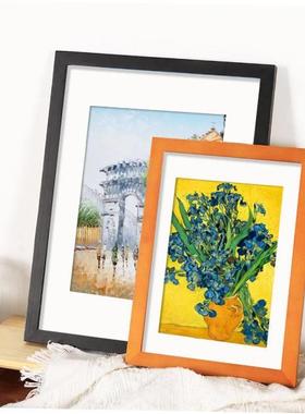 Creative solid wood picture frame photo A4 A3 8K 4K 24inches