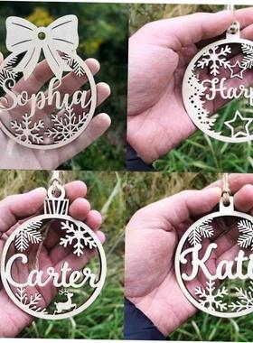 Christmas Different Names Tree Hanging Ornament Personalized