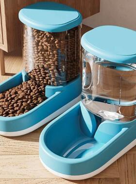 pet automatic feeder food bowl dog cat water dispenser喂食器