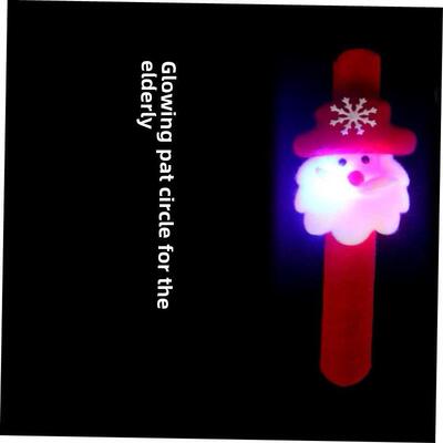christmas decoration Luminous hand ring Clap ring 圣诞啪啪圈