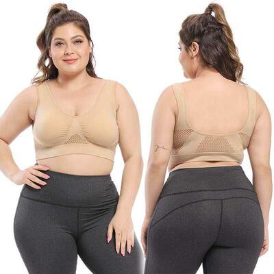S-6XL大尺码瑜伽运动胸罩内衣Plus-size yoga sports bra underwe