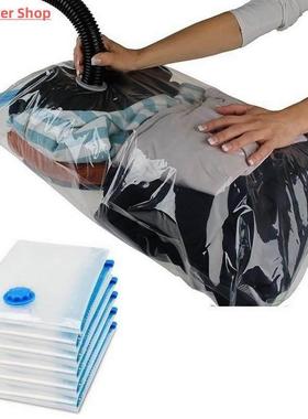 Convenient Vacuum Bag Storage Home Organizer Transparent Clo