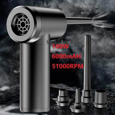 51000 RPM Cordless Air Duster Compressed Air Blower Electric