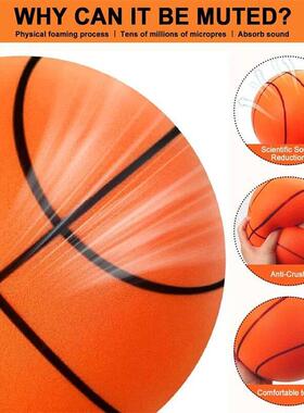 Indoor Silent Basketball and Basket 18/21/24 cm Bouncing Mut