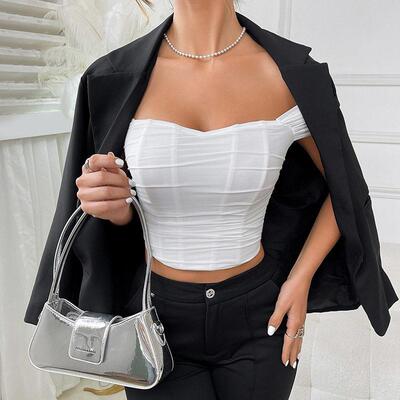 Waist waist strapless tank top for women