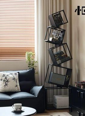 Bookshelf bedroom simple bookcase living room bookrack 书架