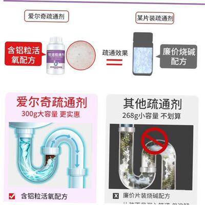 Toilet Unblocker Drain Cleaner Powerful Kitchen Sewer Sink C