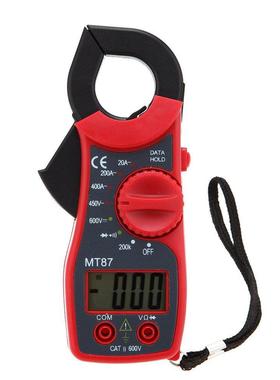 供应 出口中性数字钳型表MT87黑色数字万用表clamp meter