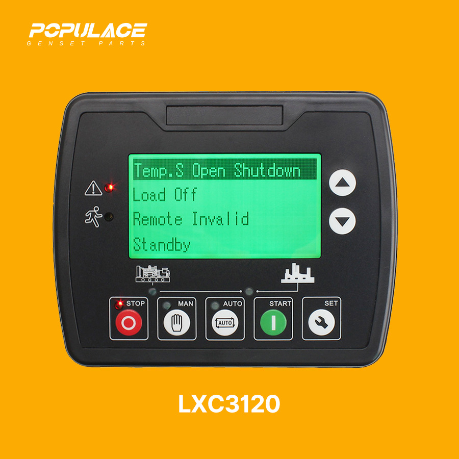LXC3120柴油发电机组控制器 四保护自启动启停 发电机组控制屏