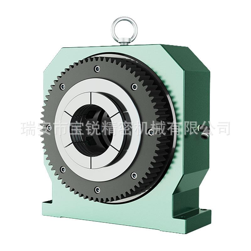 宝锐卡盘双向气动主轴夹座车铣复合车方机跑步机滚筒中心夹座