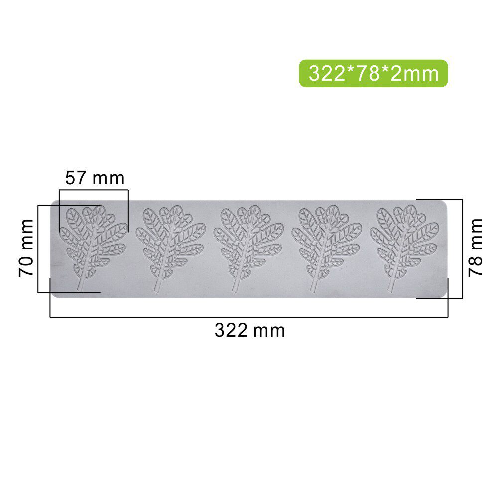 优选FCM 蝴蝶蜂巢树叶翻糖蕾丝垫蛋糕硅胶模巧克力创意装饰烘焙模