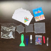 水雾魔法珠配件材料模板底板钥匙扣点珠笔4.5mm补充装 水珠魔珠子