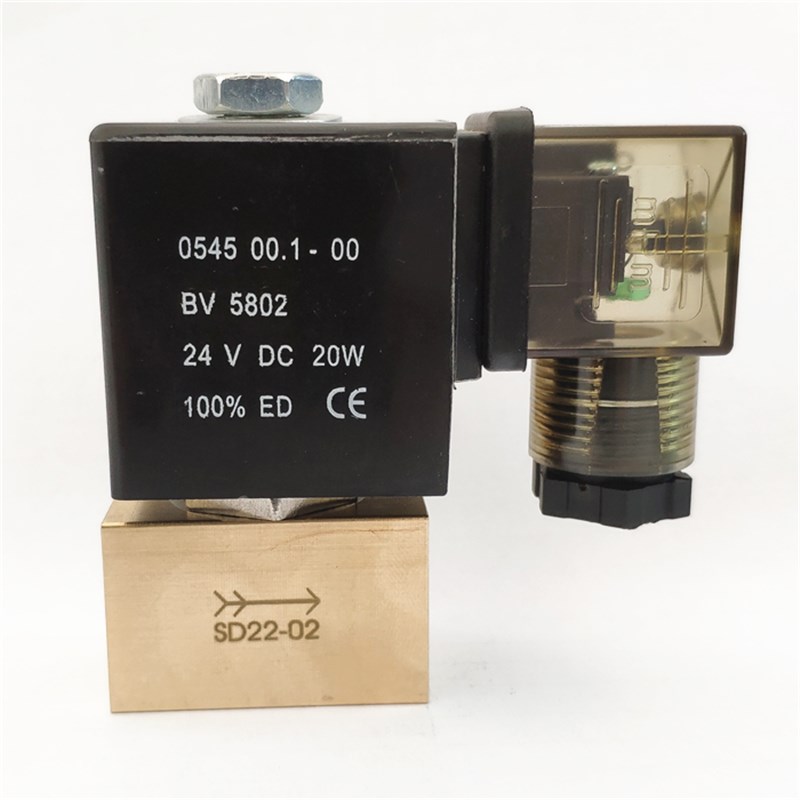 JT/SD22-02二位两通高压电磁阀 常闭耐压8MPa水阀气阀AC220VDC24V