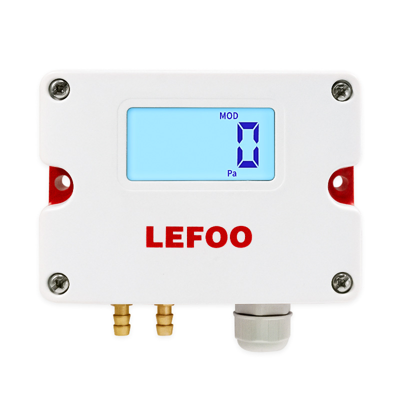 LFM51智能数显微压差传感器气体风压监测 力夫微差压表变送器