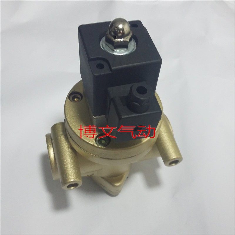 砖机气动电磁阀K23JD-20W 10W二位三通换向阀K23JD-15W/8W/25W