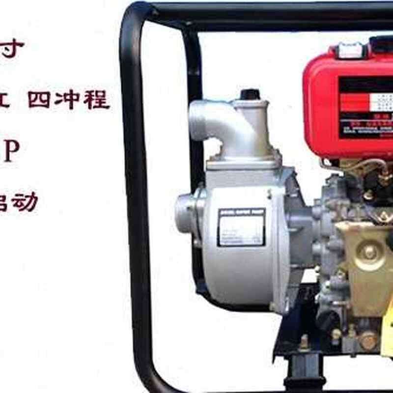 170f四行程2 寸大功率自吸灌溉农用手启动柴油抽水机水泵包邮o