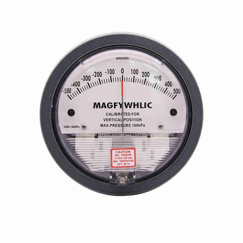 微差压表0-500Pa差压表空气洁净室微压表压差计风压表负压表