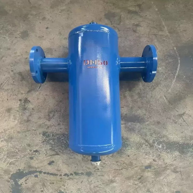 自动排水气水过滤器蒸汽管道冷凝水气液分离器旋风式汽水分离器