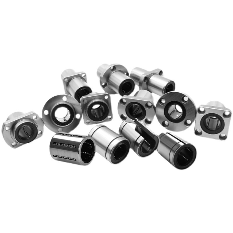 NSK切边法兰进口加长直线轴承LMH6 8 10 12 13 16 20 25 30 40LUU