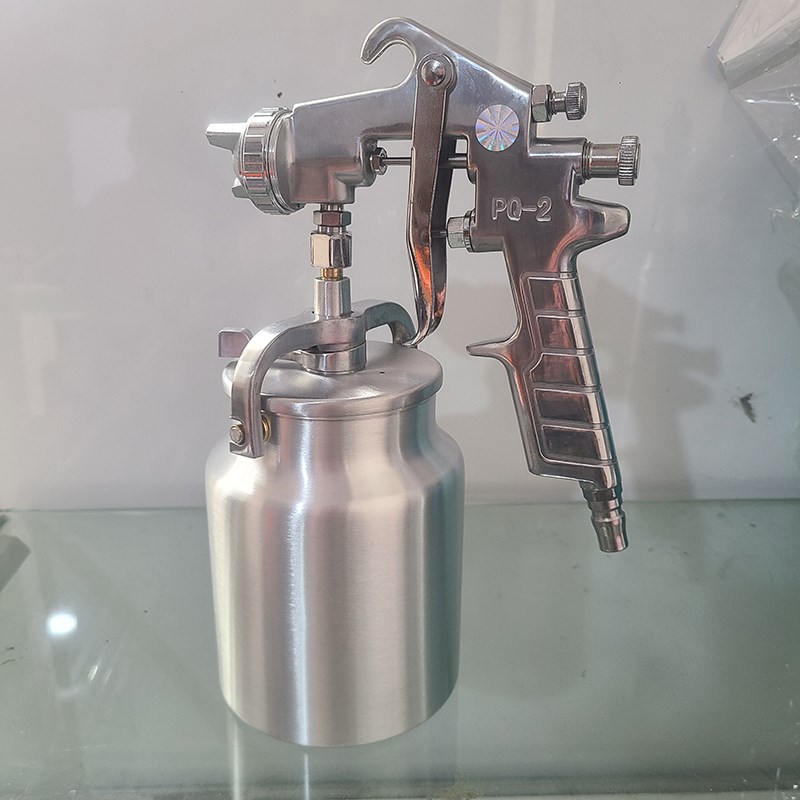 w771大口径喷枪家具喷漆枪乳胶水彩钢构气泵下壶油漆喷枪气动喷壶