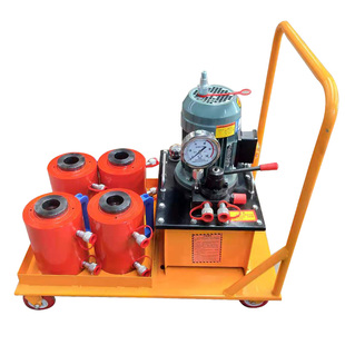 板式换热器夹紧器30吨50吨换热板夹紧器一拖四拆装工具油管紧板器