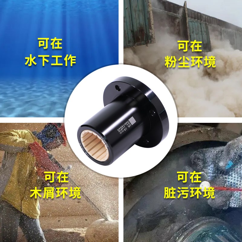 免维护圆法兰防水防锈滑动直线轴承LMF10 12 16 20 25 30 35 40 5