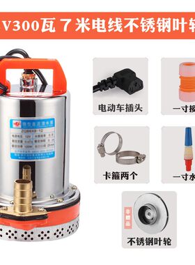 韩羽12V24V48V60V伏直流潜水泵电瓶车水泵电动车水泵抽水机高扬程
