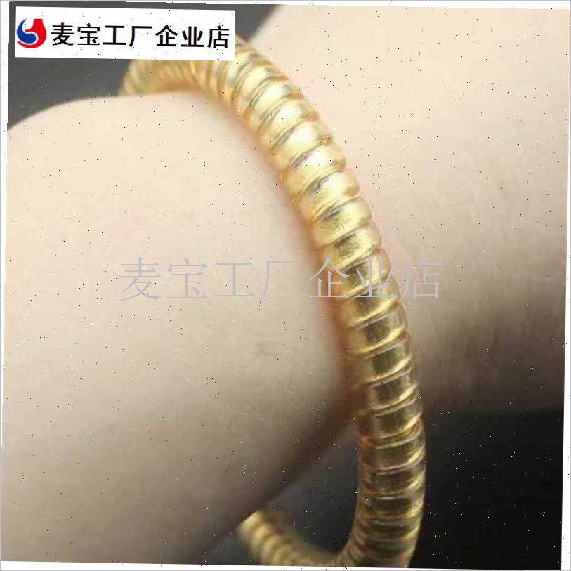 镯保护套防磕碰皮筋调节缠绕线圈传承黄金镯子戒指W防刮损硅胶套\