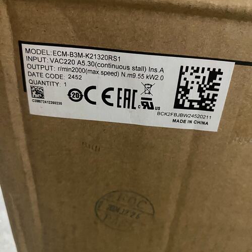 议价伺服电机ECM-B3M-K21320RS1ECMB3MK21320RS1