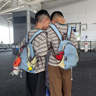 EHOOO户外徒步轻量化山系双肩包小型登山包轻便儿童小背包亲子包