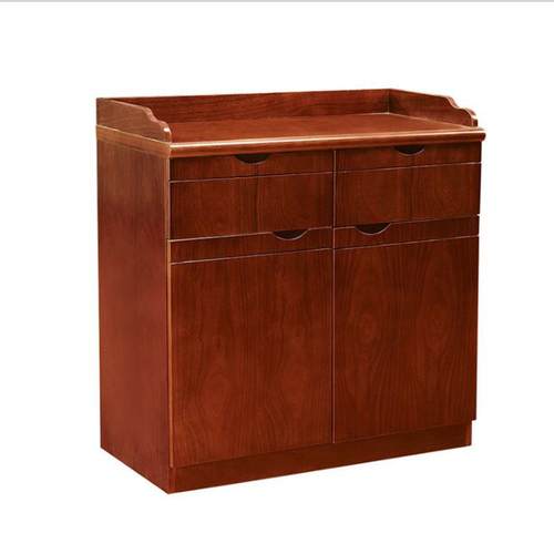 办公家具文件柜矮柜木质书柜收纳柜茶水柜带锁办公室柜打印机柜