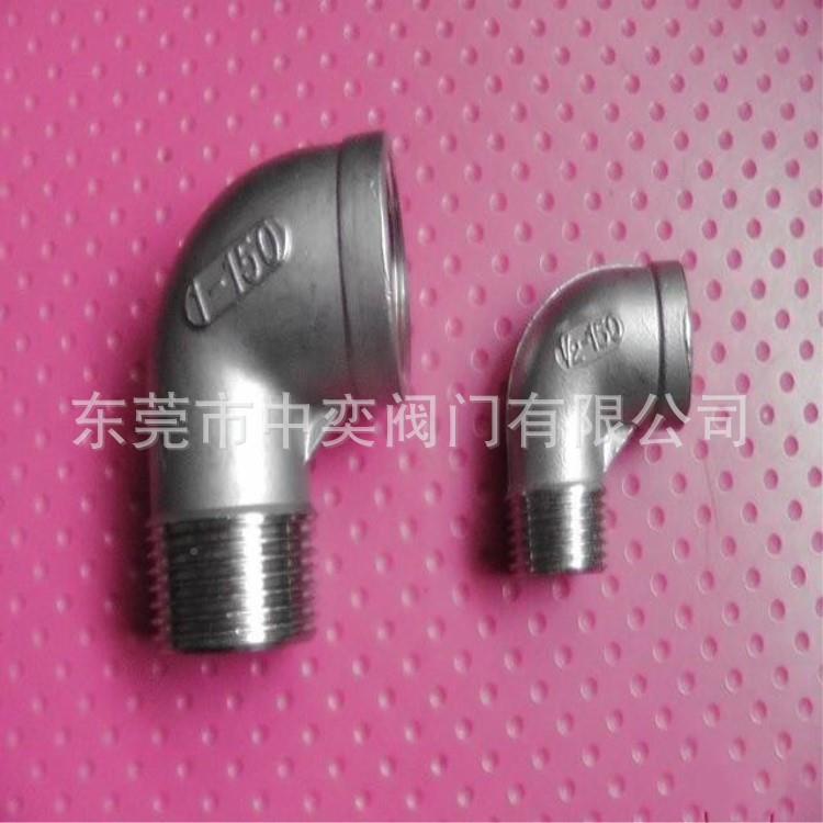 304不锈钢分内外丝弯头0度内外牙弯头23分4分6分1寸1.2寸.1无品牌