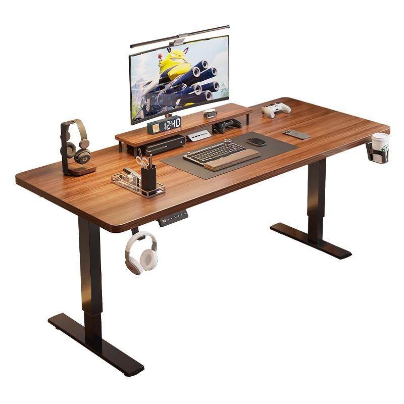 热卖电动升降桌智能实木电脑桌家用办公书桌电竞桌子工作台,商业/办公家具,办公升降台/升降桌,淘宝优惠券,粉丝福利购,淘宝优惠卷