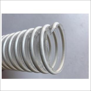 PVC塑筋通风管透明吸尘软管螺旋塑料波纹管100mm110mm内径