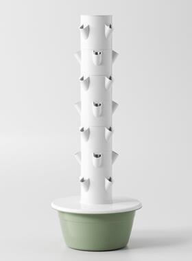 空间树垂直水培塔智能蔬菜种植机种菜立柱无土栽培设备