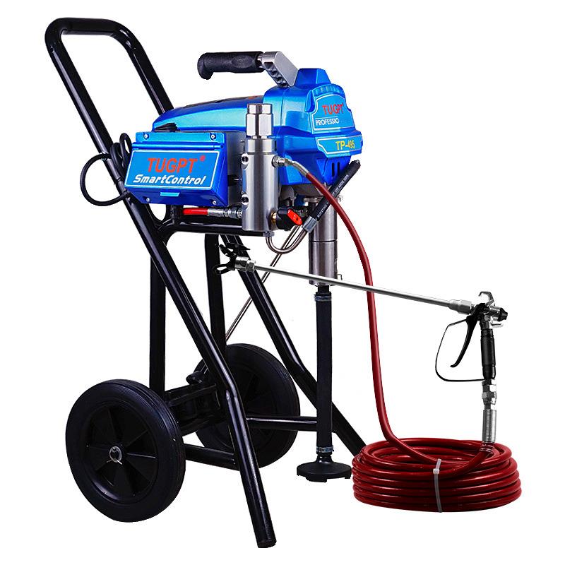 TUP料848T漆495电动外G墙油乳胶漆环氧地坪漆钢构涂高压无气喷涂