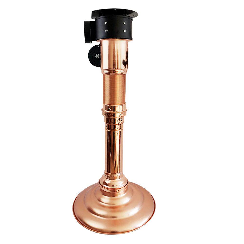 韩式烤肉伸缩排烟管上排烟带风机通风管烧烤设备吸烟罩排风管烟囱