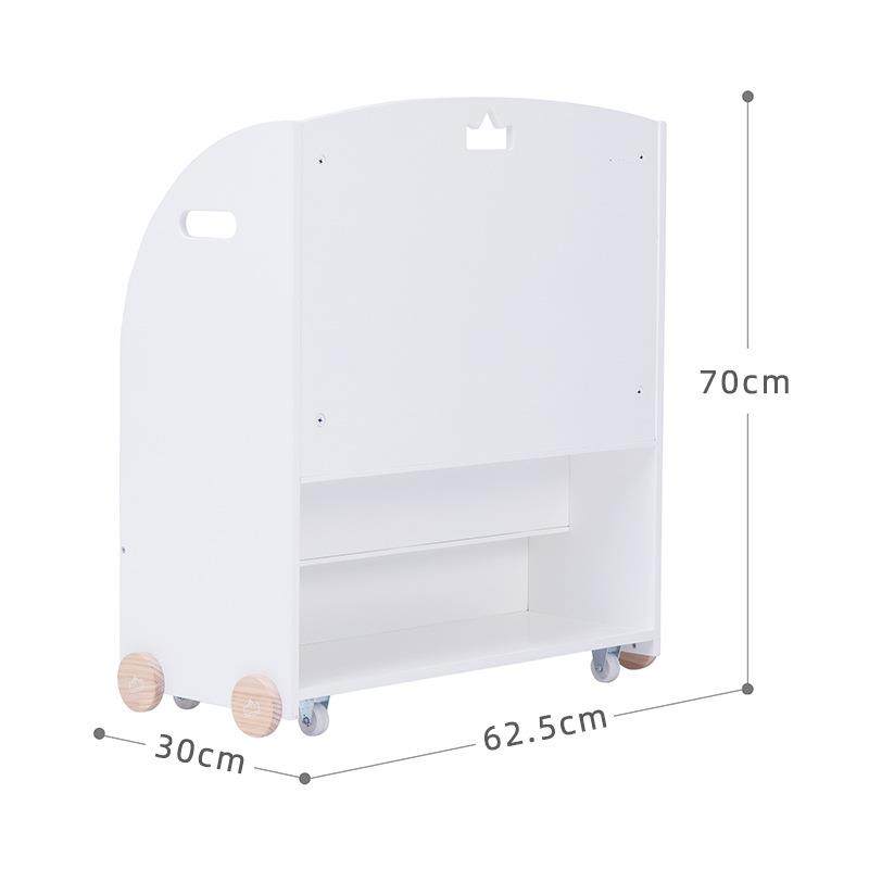 可移动儿童绘本架多功能实木阅读书报架幼儿园落地书柜收纳置物架,住宅家具,儿童书柜,淘宝优惠券,粉丝福利购,淘宝优惠卷