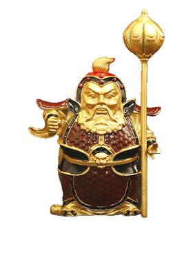 护宅门神摆件秦琼尉迟恭家居客厅玄关柜电视柜公司店铺开业礼品