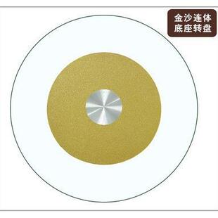 餐桌转盘钢化玻璃圆桌转盘底座饭桌餐桌玻璃转盘圆桌钢化玻璃家用