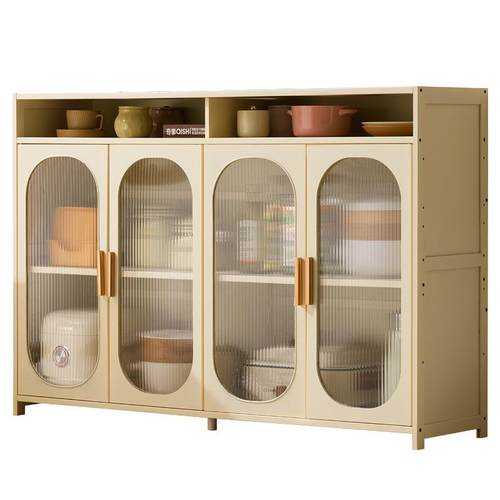 厨房置物架家用多层餐边收纳柜多功能储物柜微波炉放置架杂物架子