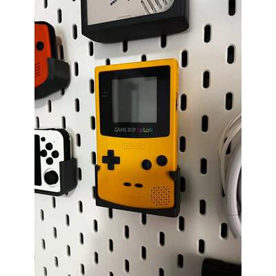 适用宜家SKADIS斯考迪斯 宜家洞洞板配件  Gameboy color/GBC支架