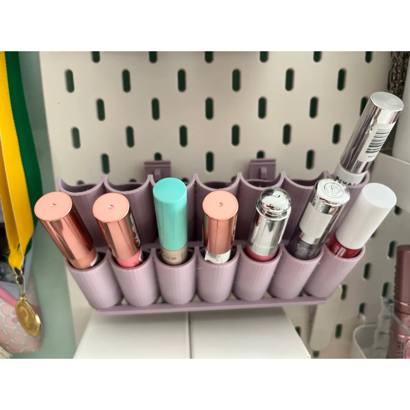 适用宜家SKADIS 宜家洞洞板配件 化妆品收纳架