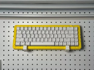 适用五金少女金属圆孔洞洞板配件 洞洞板配件 键盘支架