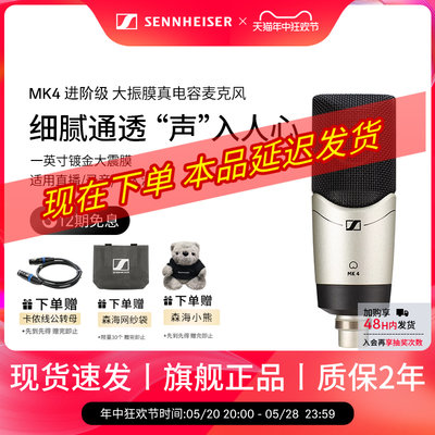 sennheiser森海塞尔电容麦克风