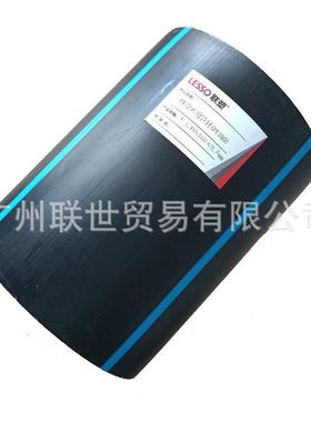 广东联塑黑色PE给水管110160200聚乙烯城镇灌溉给水管网专用管