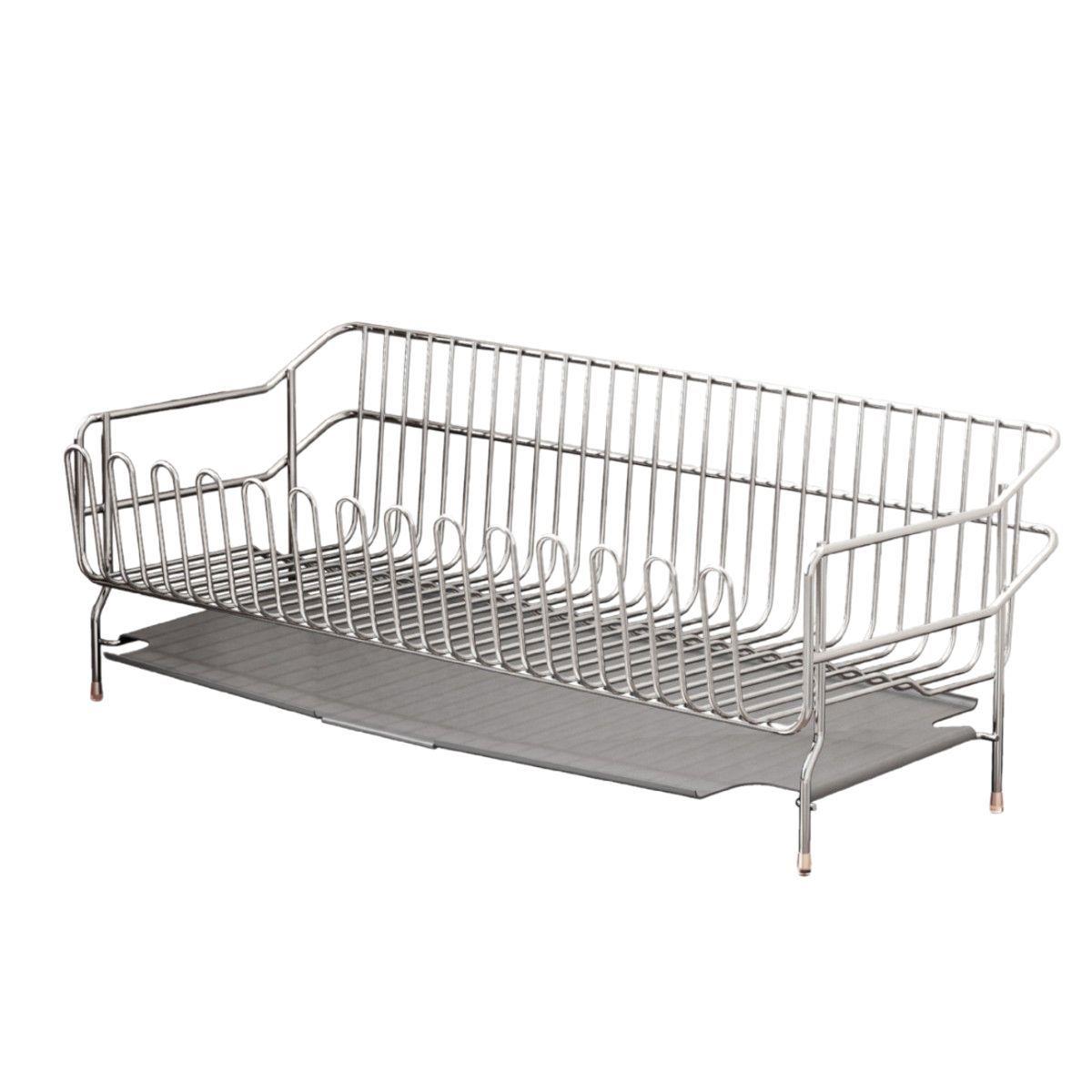 子304不钢厨房碗碟架沥水架晾碗架窄边池超窄水碗筷碗盘EAE锈收纳