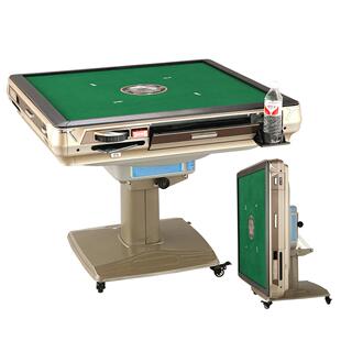 新款包邮麻将机全自动过山车电动折叠四口机休闲家用麻将桌